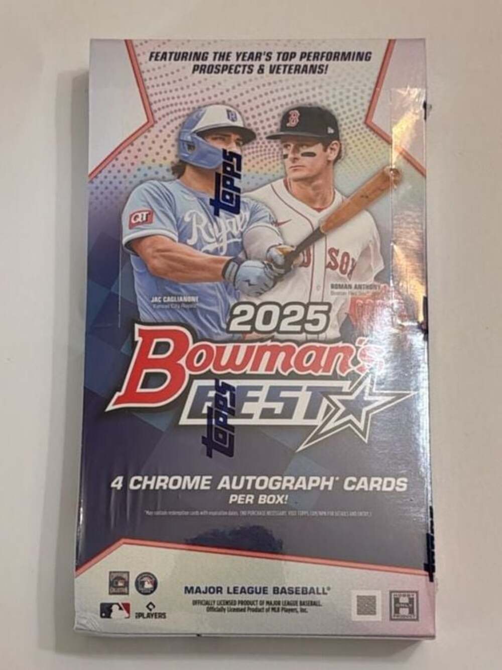 2025 Topps Bowman's Best Baseball Hobby Box Factory Sealed New